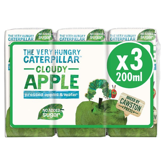 Cawston Press Hungry Caterpillar Cloudy Apple 3 x 200ml