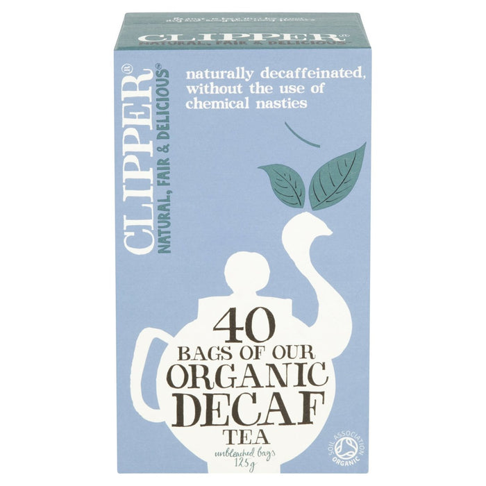 Clipper Organic Naturally Decaffeinated Tea Bags 40 per pack