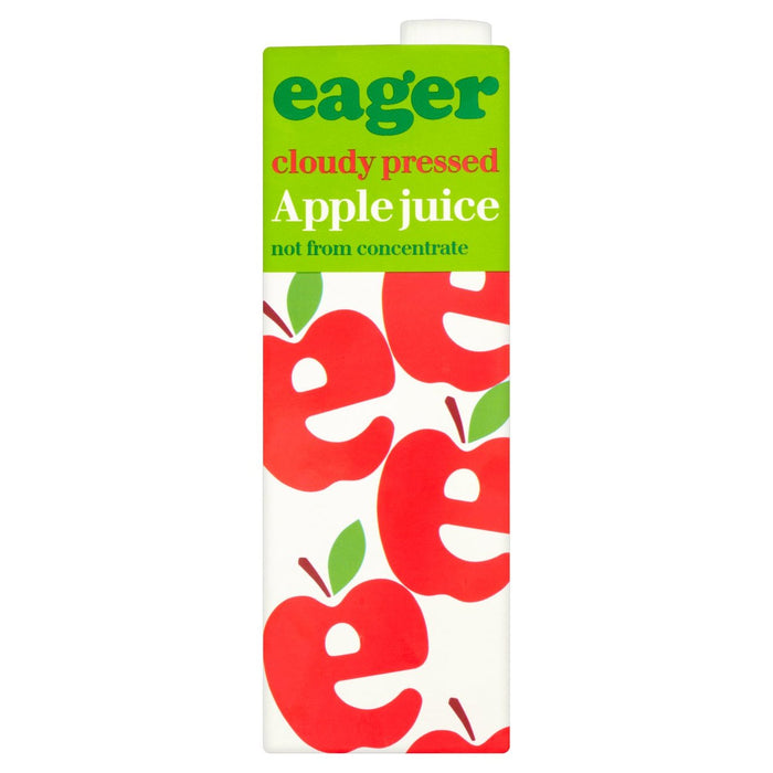 Eager Apple Juice Not From Concentrate 1L