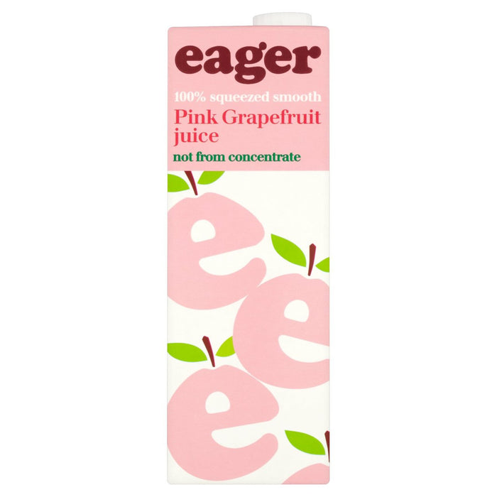 Eager Pink Grapefruit Juice Not From Concentrate 1L