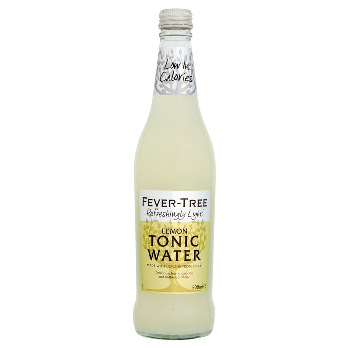 Fever-Tree Refreshingly Light Lemon Tonic Water 500ml
