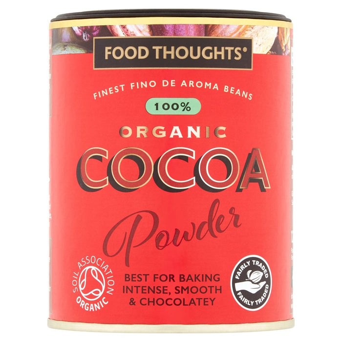 Pensamientos alimenticios orgánicos de cacao 125g de cacao bastante intercambiado