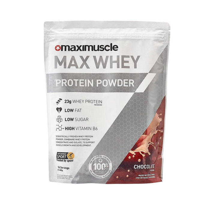 Proteína de suero de chocolate Maximuscle Powder 420g