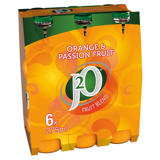 J2O Orange & Passion Fruit 6 x 275ml