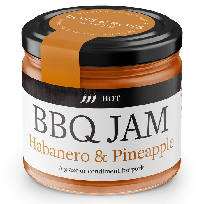 Ross & Ross Gifts BBQ Jam Habanero & Pineapple 110g