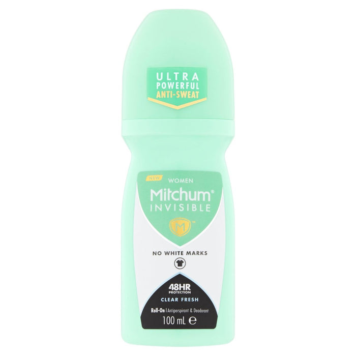 Mitchum Invisible Clear Fresh Roll sur 100ml