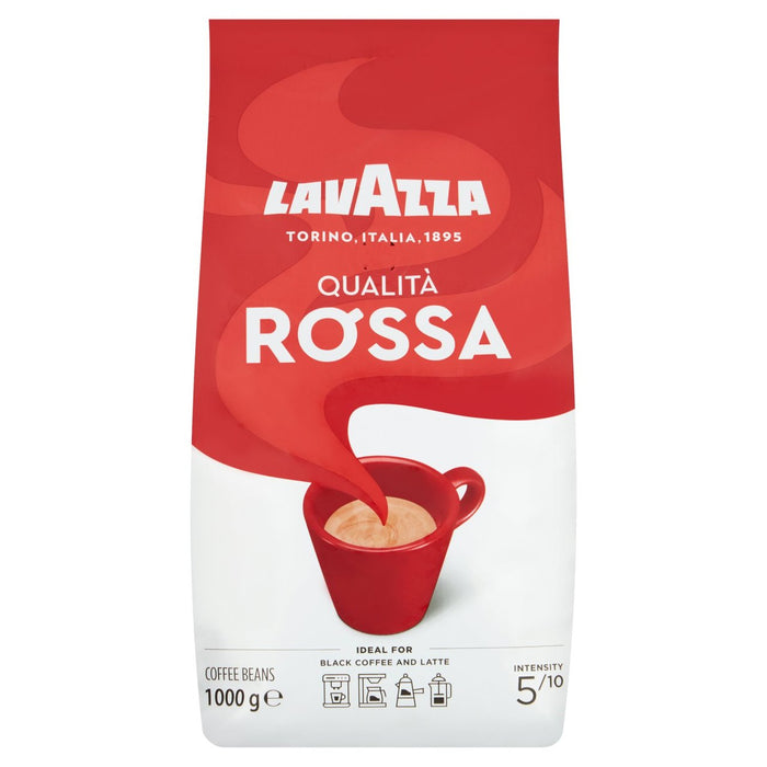 Café en Grano Lavazza Qualita Rossa 1kg 