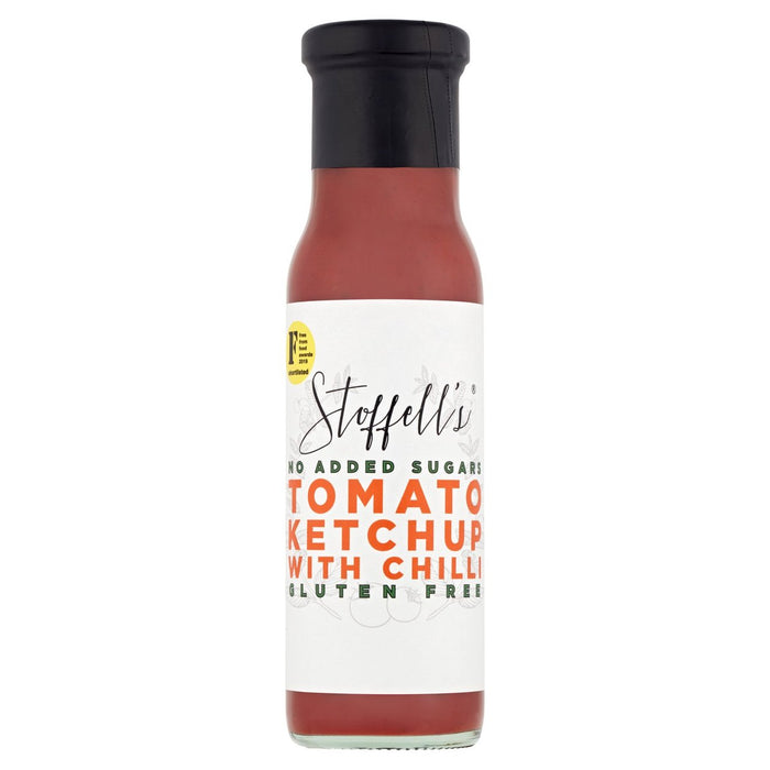 Ketchup de tomate sans gluten de Stoffell avec piment 250g