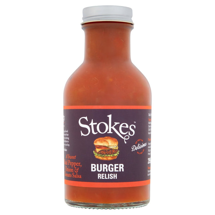 Stokes Burger Relish 295g