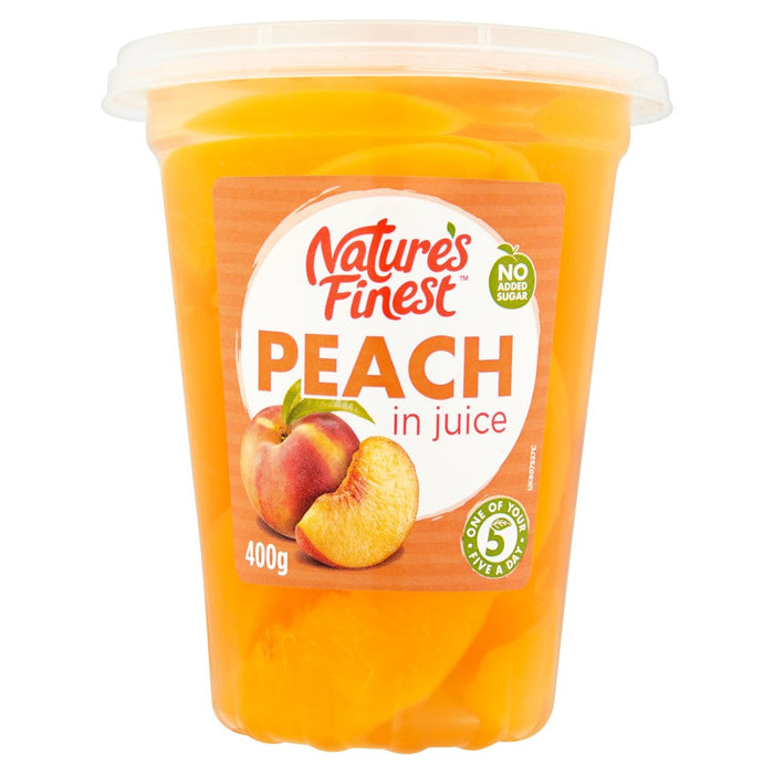 Nature's Finest Peach Slices in Juice 400g