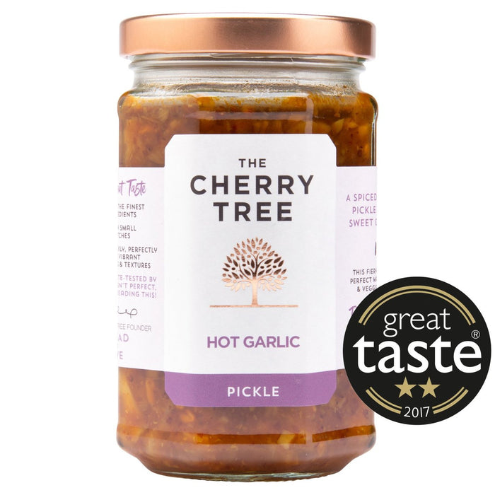 The Cherry Tree Hot Garlic Pickle 320g