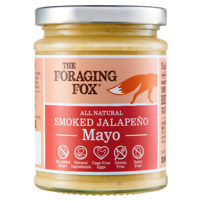 The Foraging Fox Smoked Jalapeno Mayo 240g