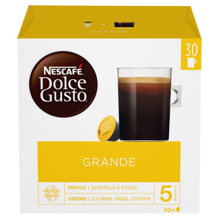 Nescafe Dolce Gusto Coffee Pods, Americano, 16 capsules, Pack of 3
