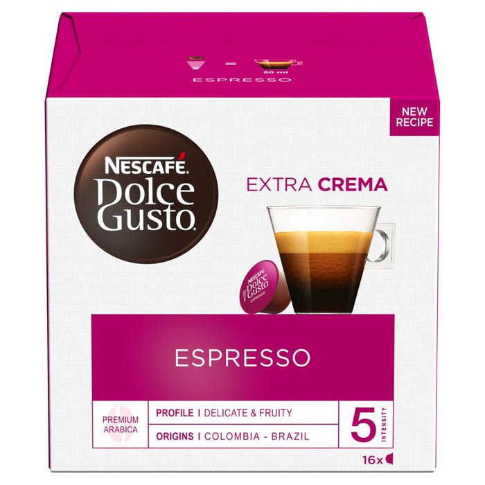 Nescafe Dolce Gusto Espresso Pods 16 par pack