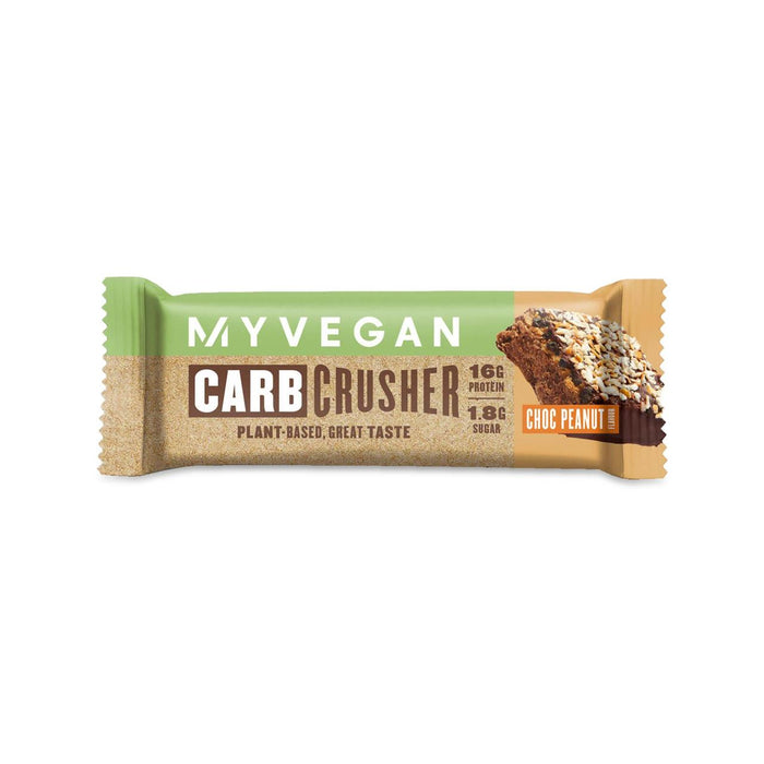 MyVegan Choc Peanut Carb Crusher Bar 60G