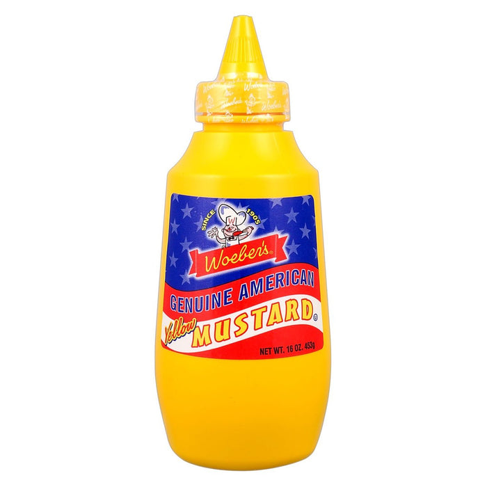 Woebers American Mustard 453g