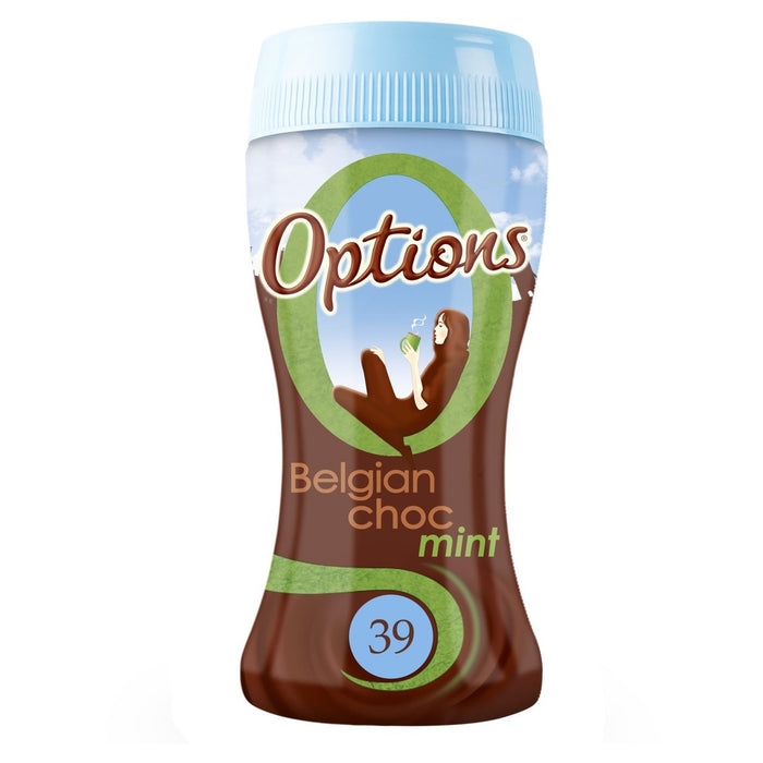 Options Mint Hot Chocolate Drink 220g