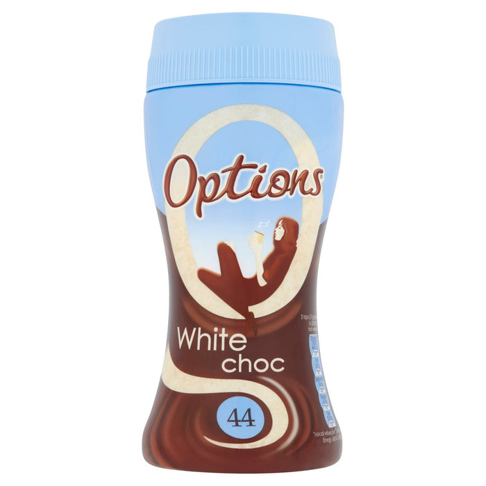 Options White Hot Chocolate Drink 220g