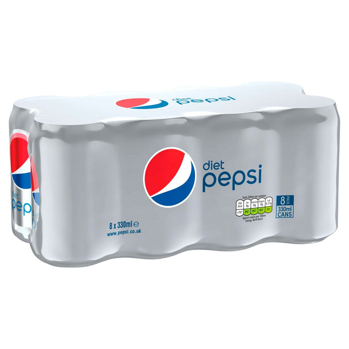 Pepsi -Diät 8 ​​x 330 ml