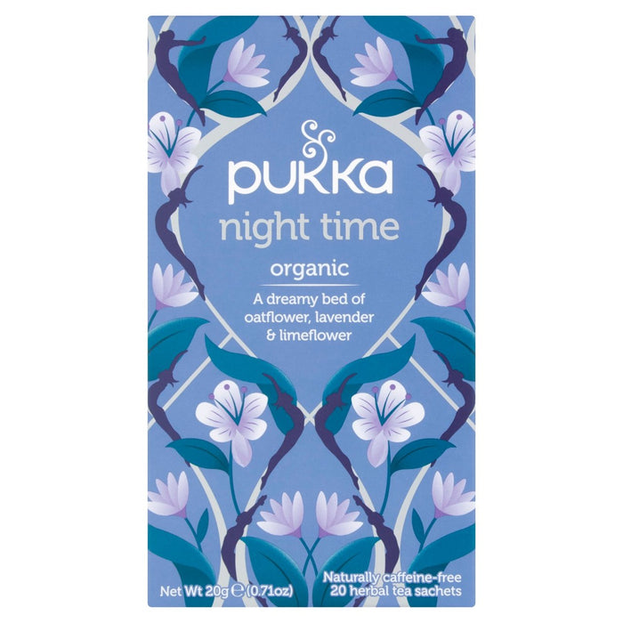 Pukka Organic Night Time Tea Bags 20 per pack
