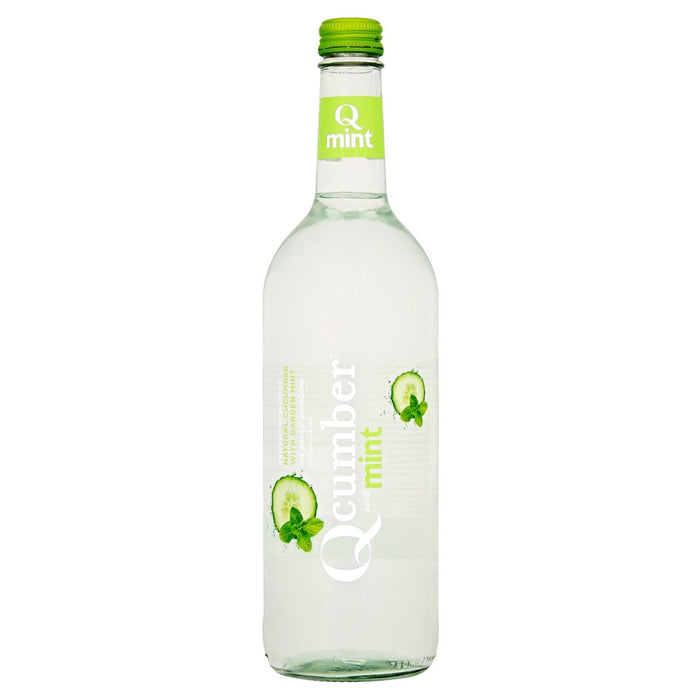 Qcumber with Mint Sparkling Water 750ml