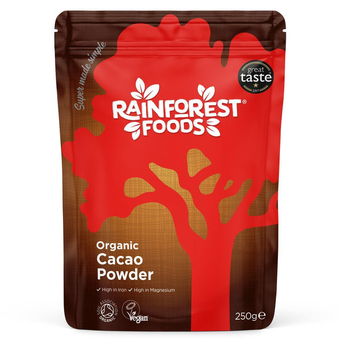 Rainforest Foods Organic Peruvian Cacao Powder 250g
