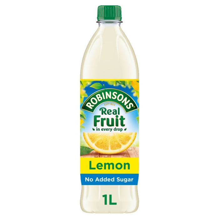 Robinsons Lemon No Added Sugar 1L