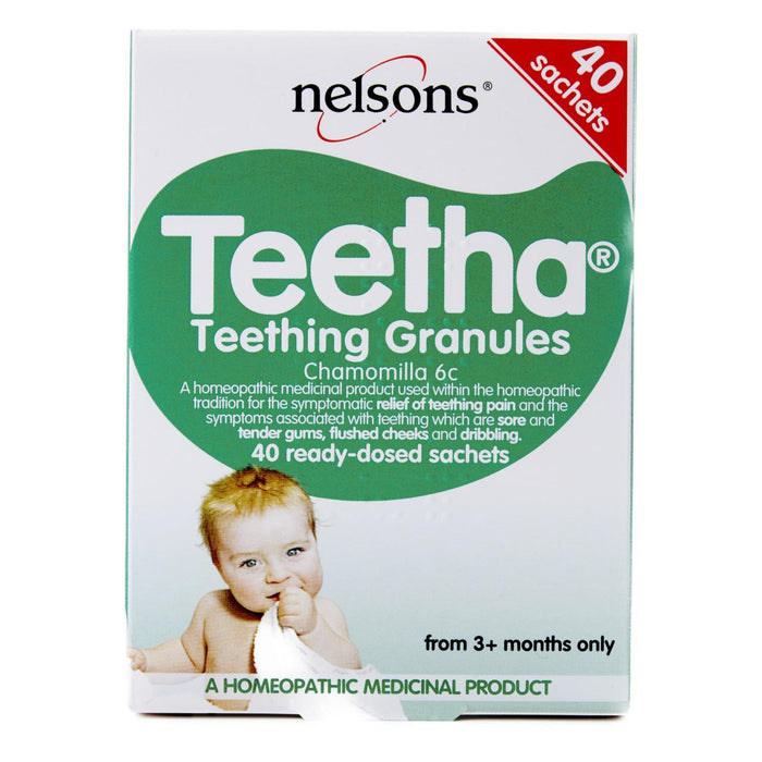 Nelsons Dentya gránulos de dentición 40 por paquete