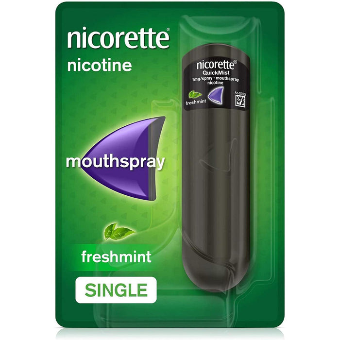 Nicorette Quickmist Mund Spray Freshinmint Single 1mg