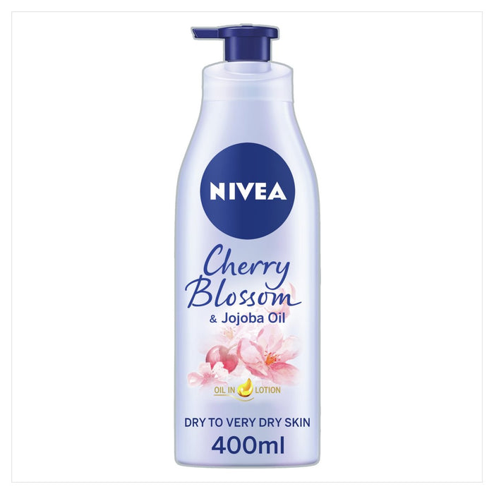 hundrede masse prototype NIVEA Cherry Blossom & Jojoba Oil Body Lotion for Nomal to Dry Skin 400ml |  British Online