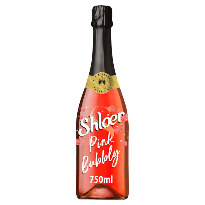Shloer Pink Non Alcoholic Bubbly Sparkling Juice Drink 750ml