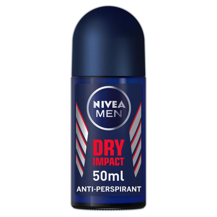 Nivea Männer trockener Auswirkungen Anti -Schweiß Deodorant Roll auf 50 ml