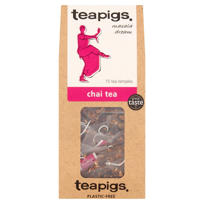 Tapigs Bolsas de té chai 15 por paquete