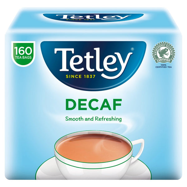 Medical Supermarket, Tetley Decaffeinated Tea Bag (80 Pack)
