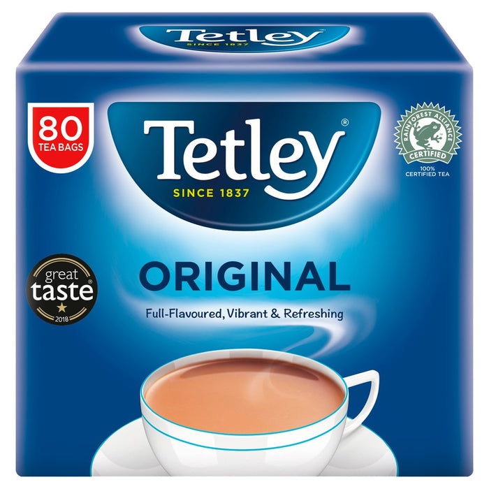 Tetley Tea Bags 80 per pack