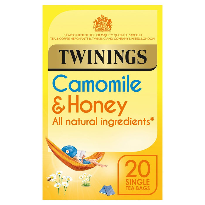 Twinings Camomile & Honey Té 20 bolsas de té