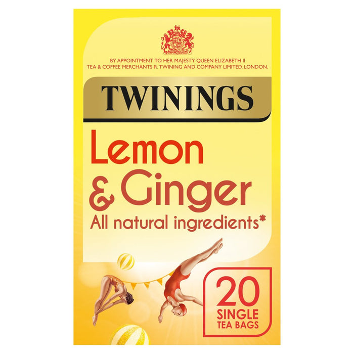 Twinings Lemon & Ginger Tea 20 Tea Bags
