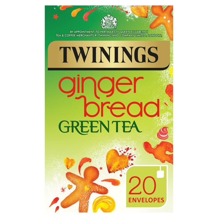 Twinings Ginger Bread Green Tea 20 Tea Bags
