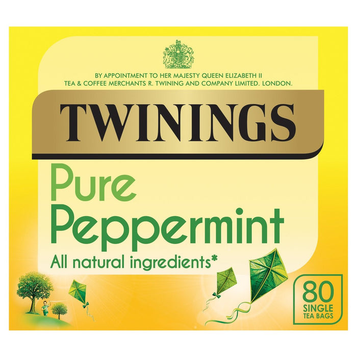 Twinings Peppermint té 80 bolsas de té