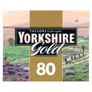 Yorkshire Tea, 80 Pack – Cottage Fayre