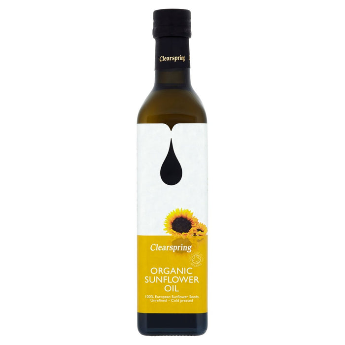 ClearSpring Oil Organic Sunflower 500ml