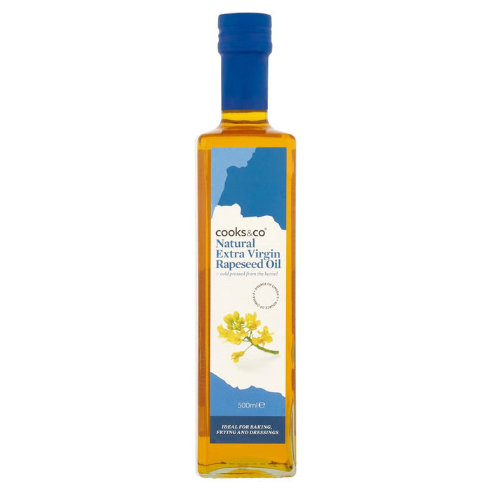 Cooks & Co 100% Pure Cold Pressed Rapeseed Oil 500ml