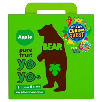 BEAR PAWS Fruit Shapes Strawberry & Apple Multipack 5 x 20g