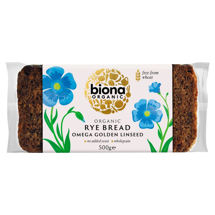 Biona Biona Organic Omega Rye Bread 500G