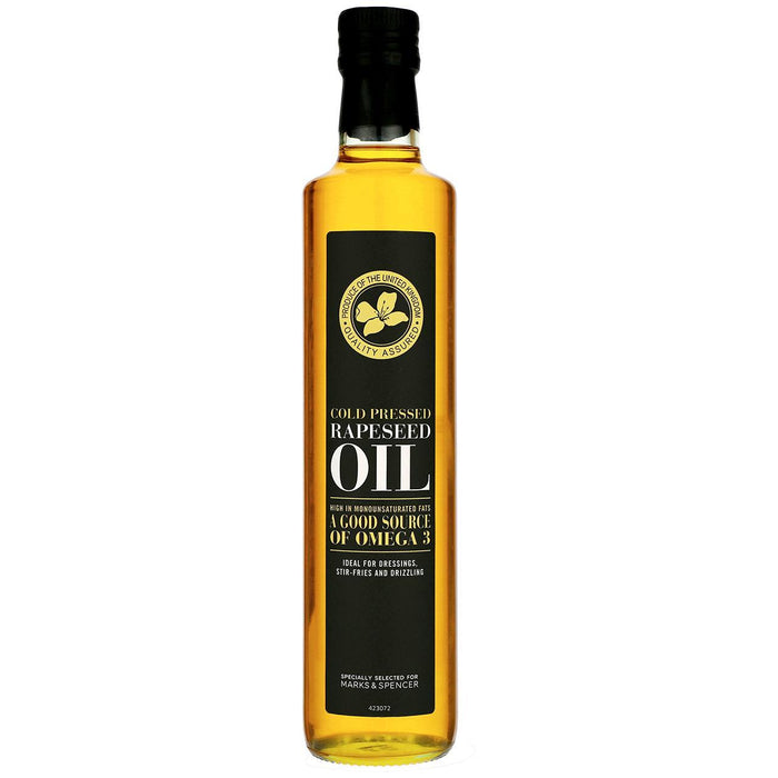 M&S Cold Pressed Rapeseed Oil 500ml