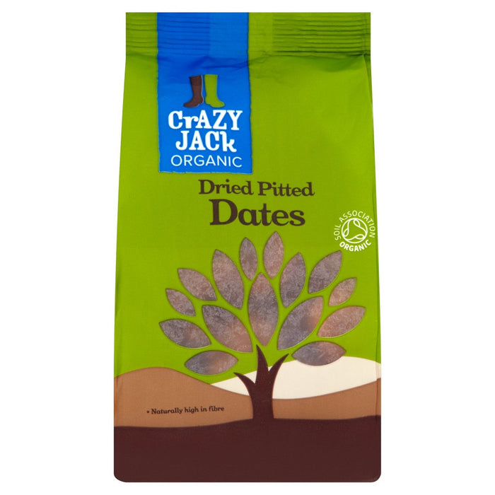 Crazy Jack Organic Pitted Dried Dates 250g