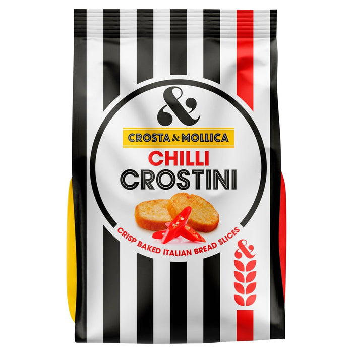 Crosta & Mollica Chilli Crostini Toasted Bread 150g