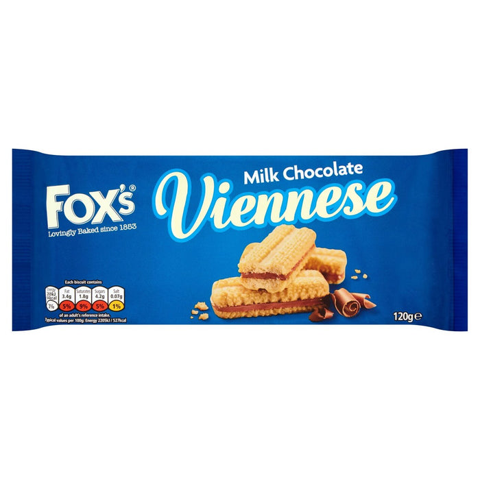 Fox 'schmilzt Wiener Schokoladen -Sandwich 120g
