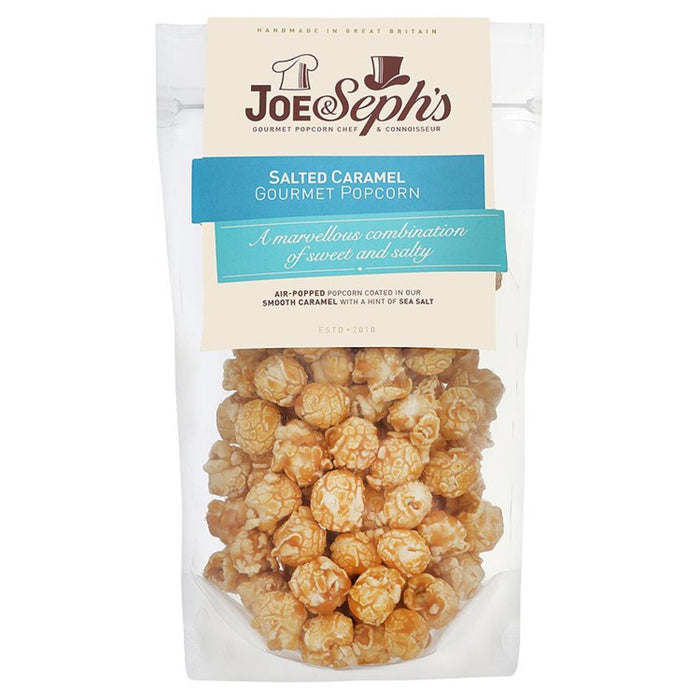 Palomitas de maíz de caramelo saladas de Joe & Seph 80G