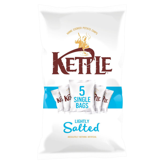 Kettle Chips Lightly Salted Multipack Crisps 5 x 30g